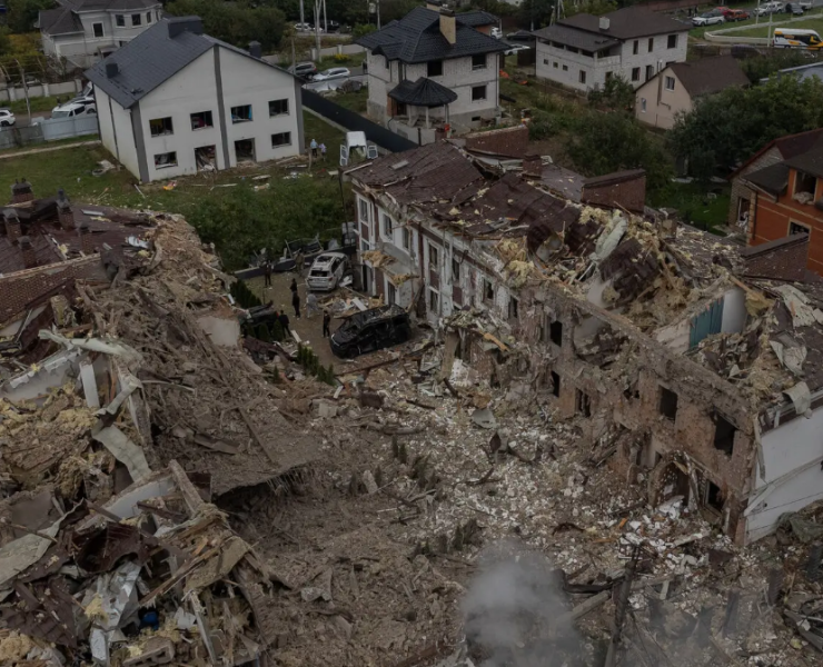 Rusia ataca durante 12 horas seguidas azotando a Kiev con drones y misiles