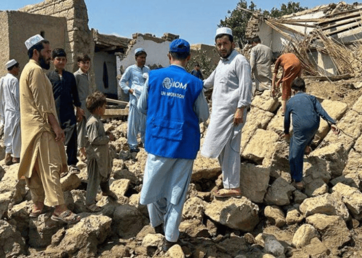 Devastador sismo en Afganistán