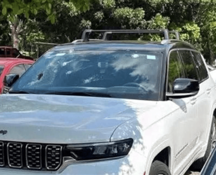 Disparos contra camioneta en la que iba la nieta del gobernador de Sinaloa