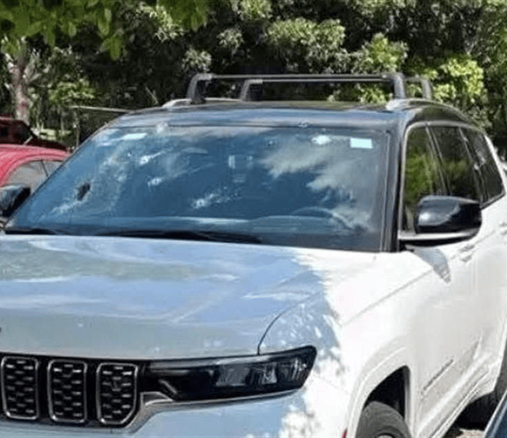 Disparos contra camioneta en la que iba la nieta del gobernador de Sinaloa