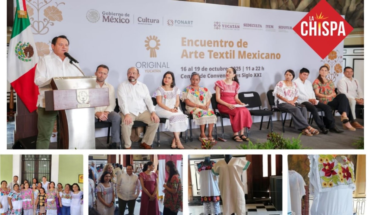 El arte textil más importante del país llega a Yucatán