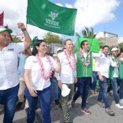 Estefanía Mercado y Gino Segura impulsan desde Solidaridad