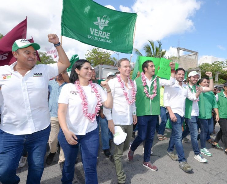 Estefanía Mercado y Gino Segura impulsan desde Solidaridad