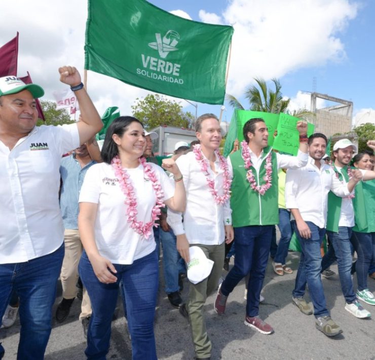 Estefanía Mercado y Gino Segura impulsan desde Solidaridad