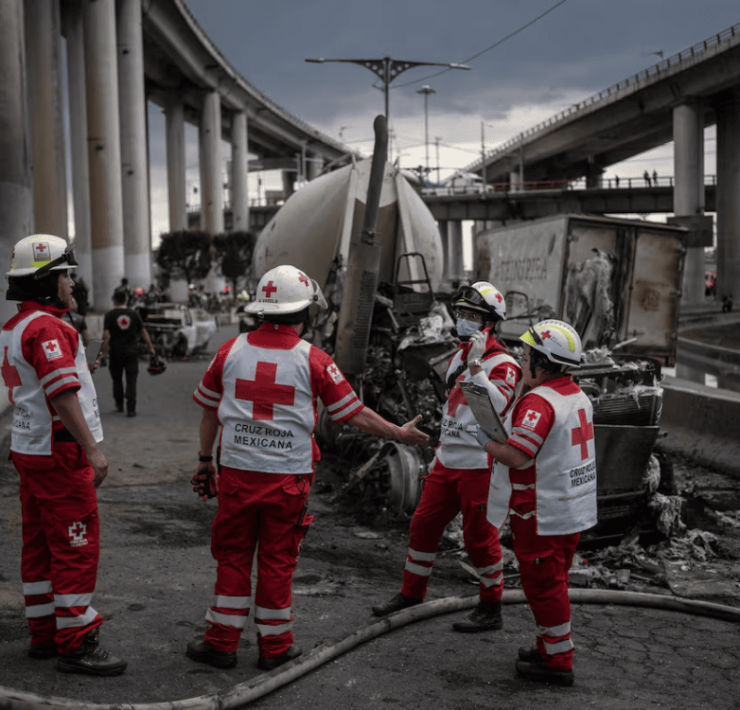 Explosión de pipa en Iztapalapa