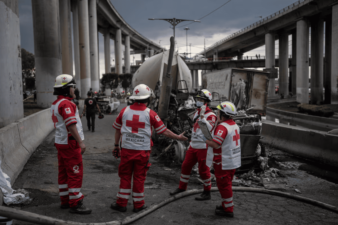 Explosión de pipa en Iztapalapa