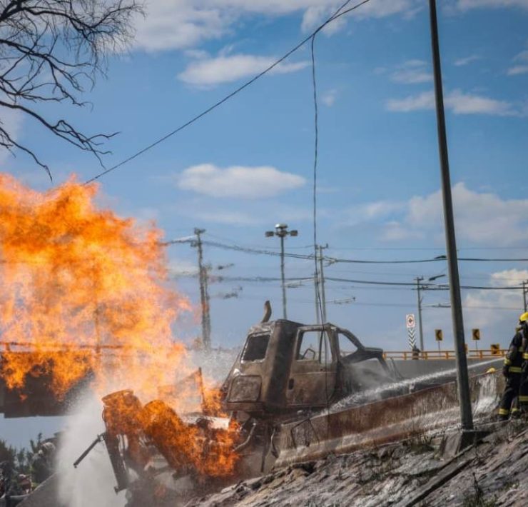 FGJ investiga a empresa Silza por presuntas irregularidades en explosión de pipa en Iztapalapa
