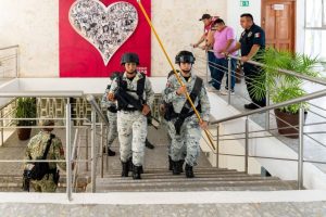 Las actividades del Grito de Independencia, serán seguras, gracias a la vigilancia de fuerzas federales en coordinación con las locales.