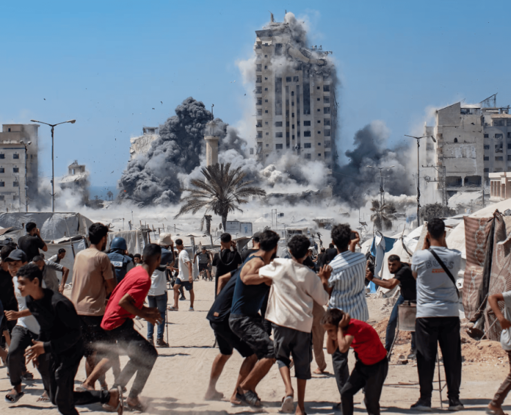 Israel destruyó un nuevo edificio