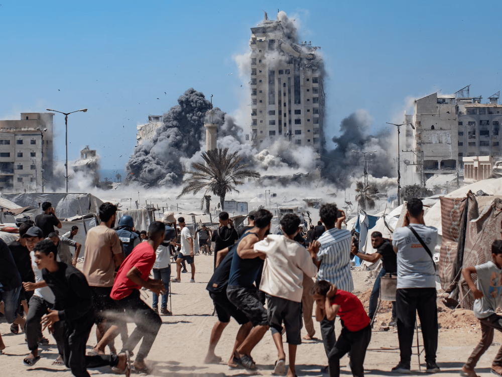 Israel destruyó un nuevo edificio