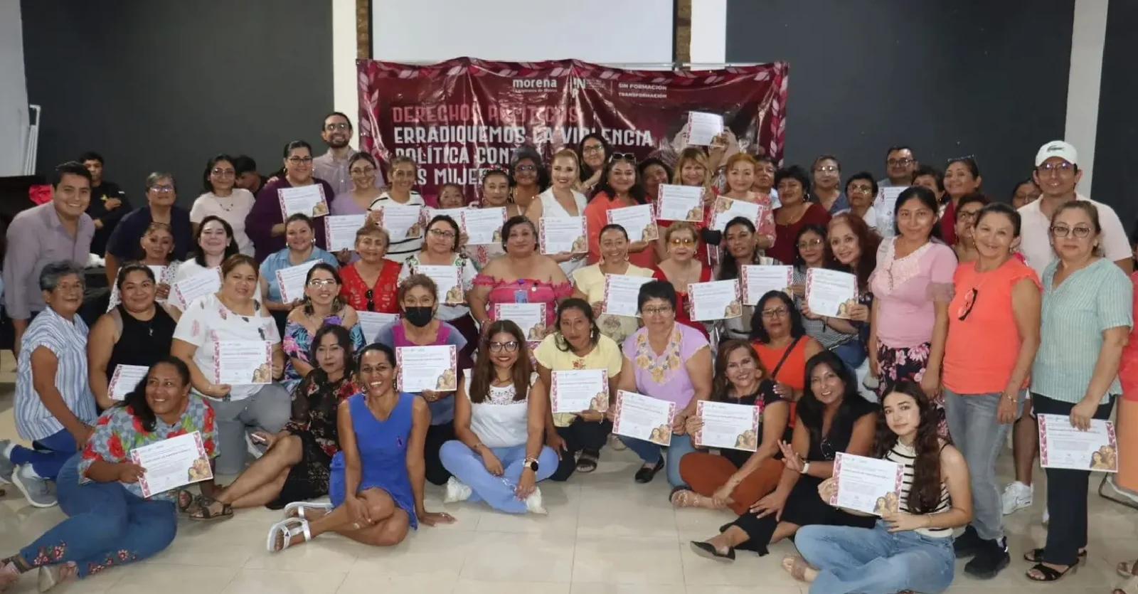 Morena realizó el taller Derechos Políticos en Yucatán