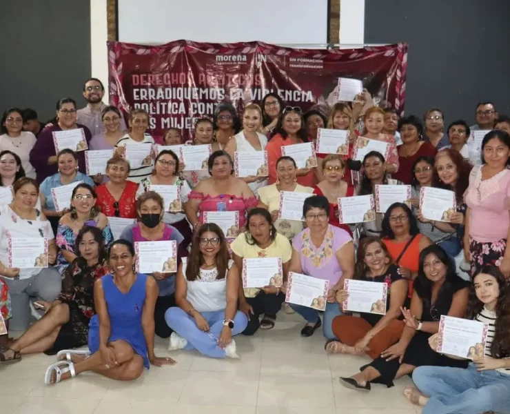 Morena realizó el taller Derechos Políticos en Yucatán