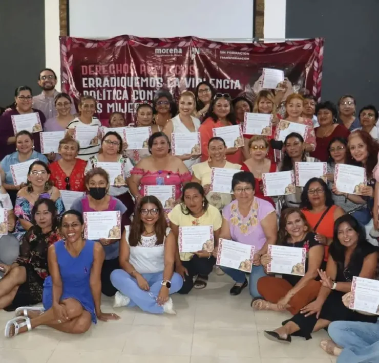Morena realizó el taller Derechos Políticos en Yucatán