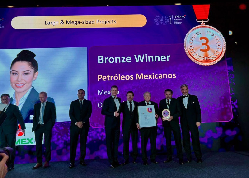 Refinería Olmeca recibe reconocimiento internacional por su innovación y aportes a la soberanía energética de México