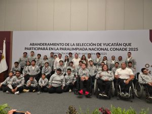 Los 108 atletas yucatecos listos para partir a Aguascalientes y competir en la Paralimpiada Nacional CONADE 2025.