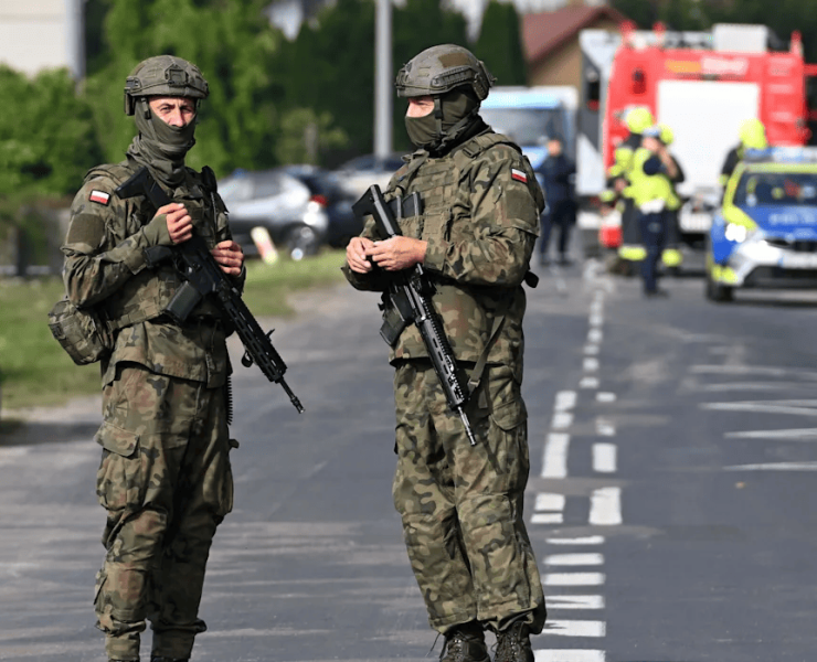 Polonia derriba drones rusos en su territorio