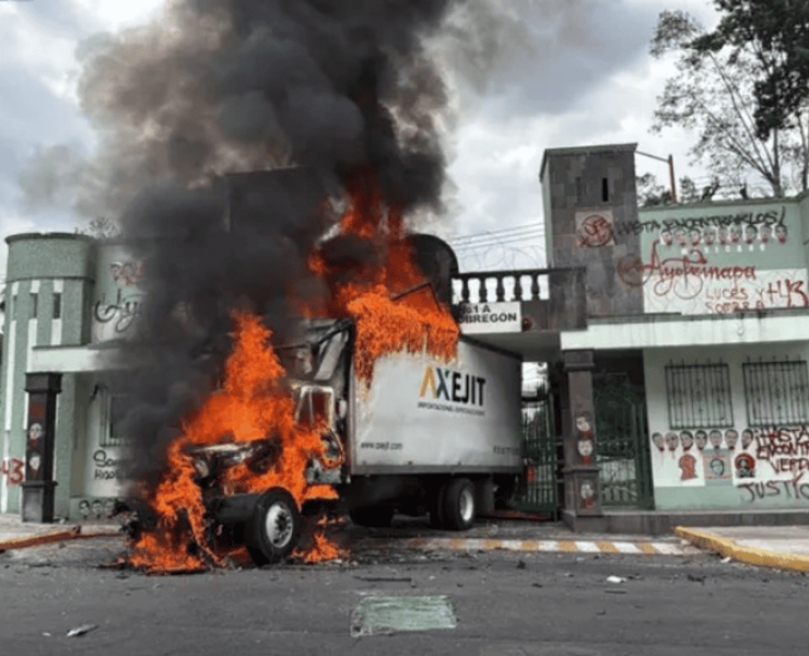 Protesta por Ayotzinapa