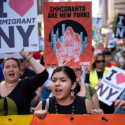 Protestas en Nueva York