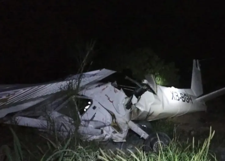 Recuperan avioneta del barranco tras muerte de la conductora Débora Estrella