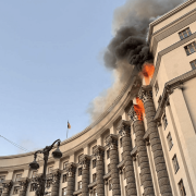 Rusia lanzó su mayor ofensiva aérea contra Ucrania