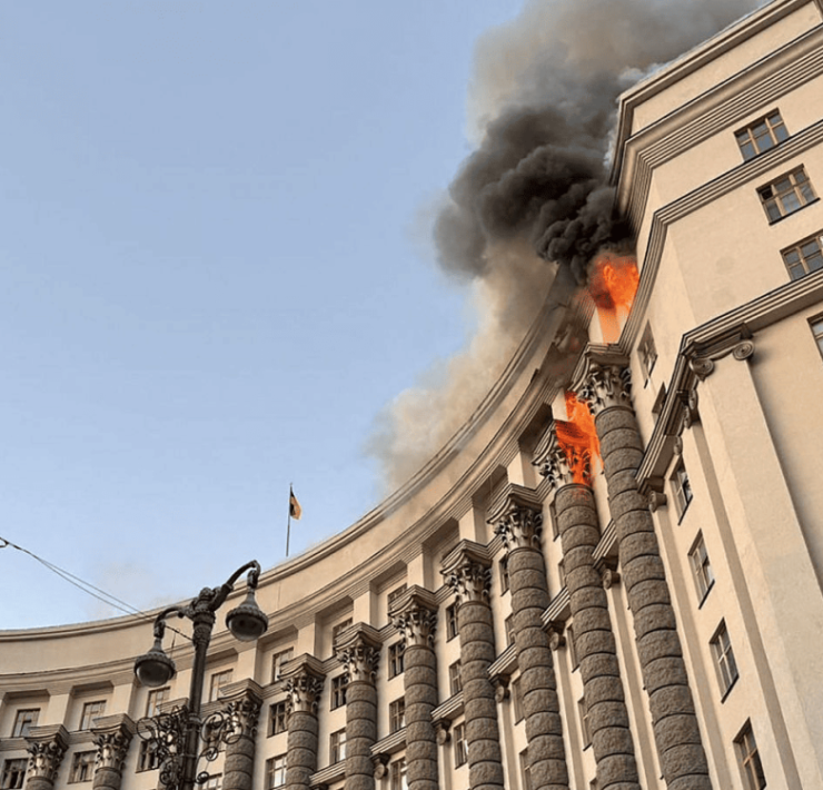 Rusia lanzó su mayor ofensiva aérea contra Ucrania