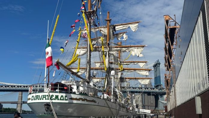 Tras pruebas exitosas, el buque escuela Cuauhtémoc retoma navegación y simboliza resiliencia naval mexicana
