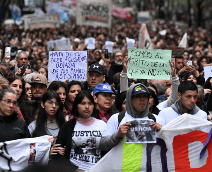Triple feminicidio en Argentina