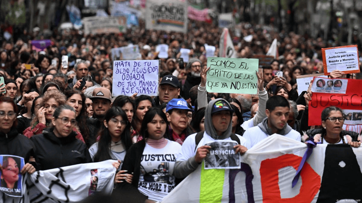 Triple feminicidio en Argentina