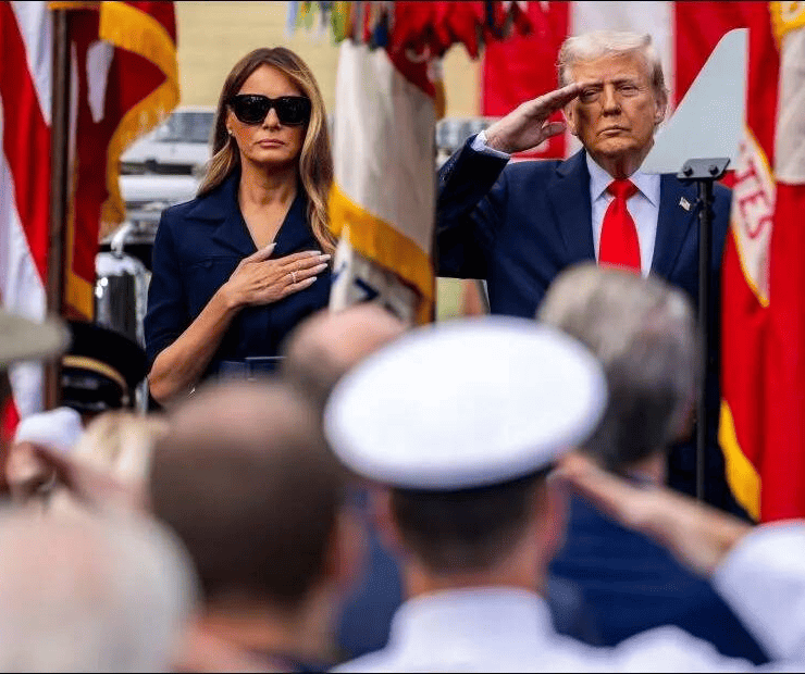 Trump conmemoró en el Pentágono a las víctimas del 11S