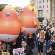 Visita de Trump al Reino Unido