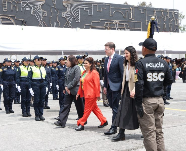 Clara Brugada impulsa modelo policial con enfoque comunitario y alta tecnología en la CDMX