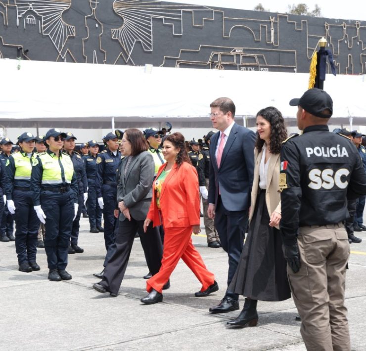 Clara Brugada impulsa modelo policial con enfoque comunitario y alta tecnología en la CDMX