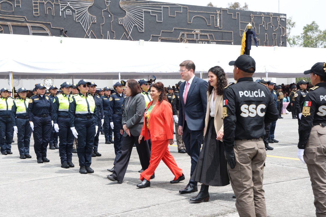 Clara Brugada impulsa modelo policial con enfoque comunitario y alta tecnología en la CDMX