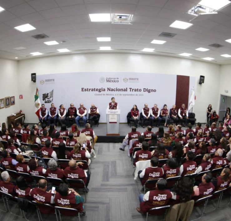 ISSSTE fortalece su transformación con embajadores del Trato Digno