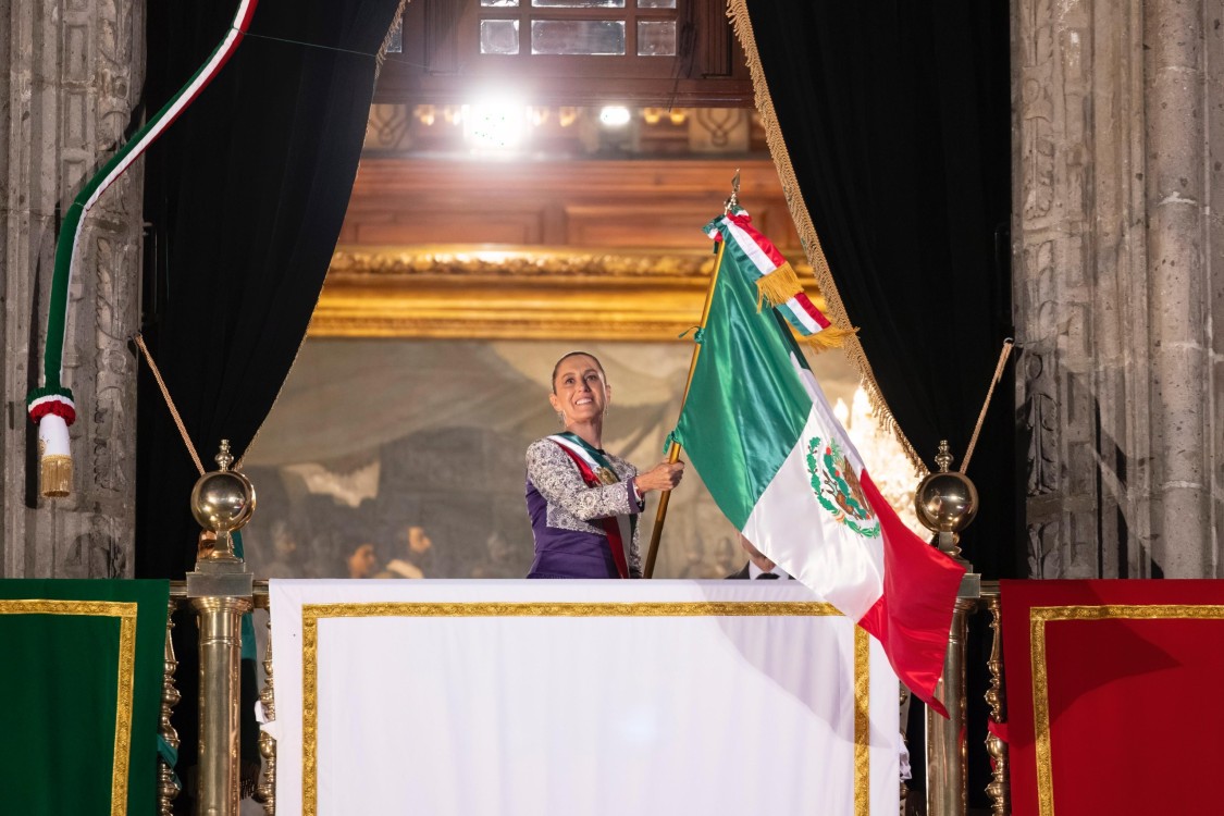 Claudia Sheinbaum marca un hito en el Grito de Independencia: “Es tiempo de mujeres
