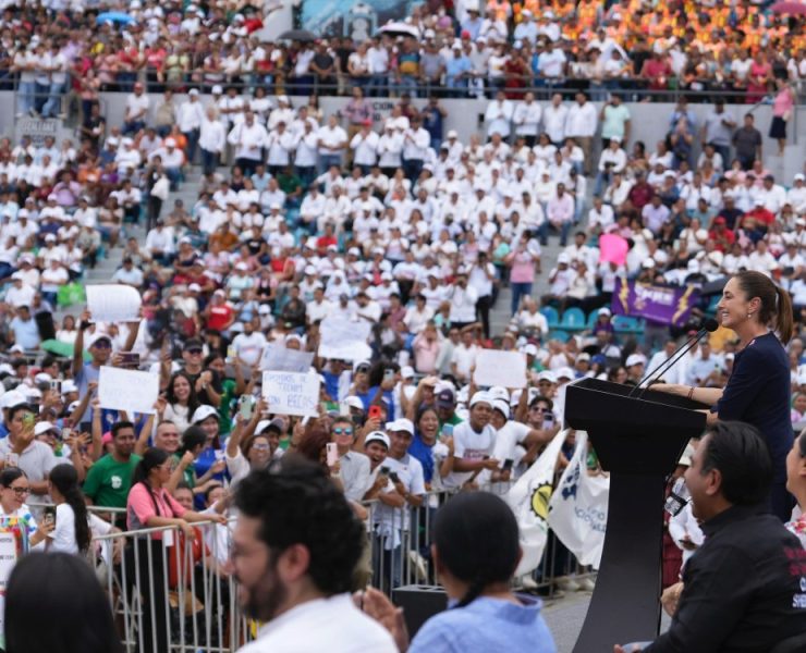 Sheinbaum reafirma en Chiapas su compromiso con la 4T y descarta divisiones en Morena
