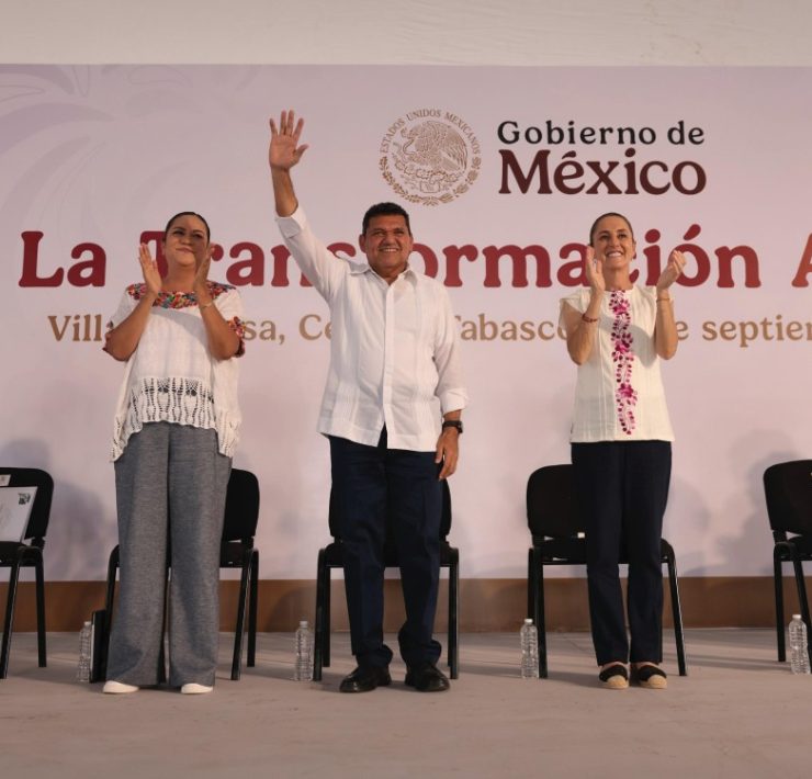 Pobreza en Tabasco se redujo 22% con la llegada de la Cuarta Transformación: Claudia Sheinbaum Pardo