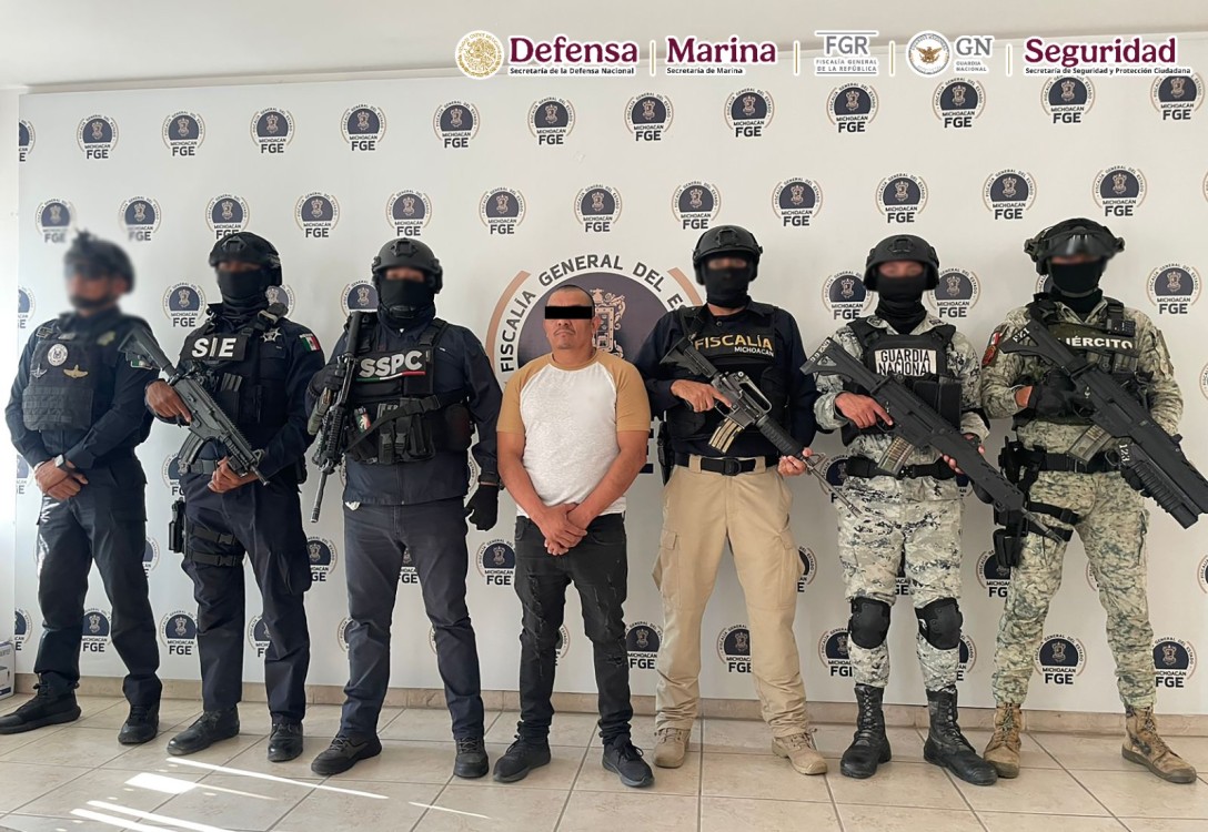 Capturan a “El Silencio”, presunto operador del CJNG en Guanajuato, acusado de secuestro de agentes y múltiples homicidios