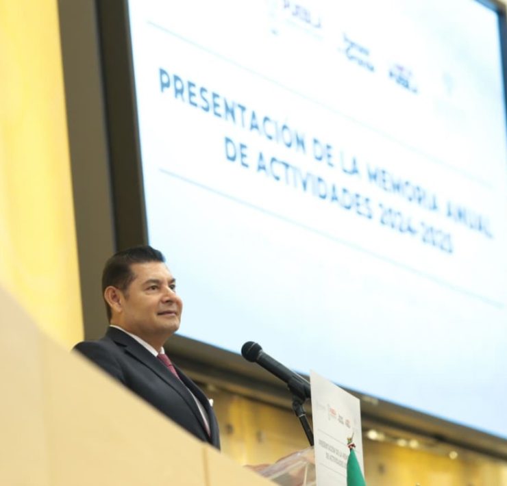 Alejandro Armenta subraya cooperación entre poderes en la presentación de la Memoria Anual del Poder Judicial de Puebla