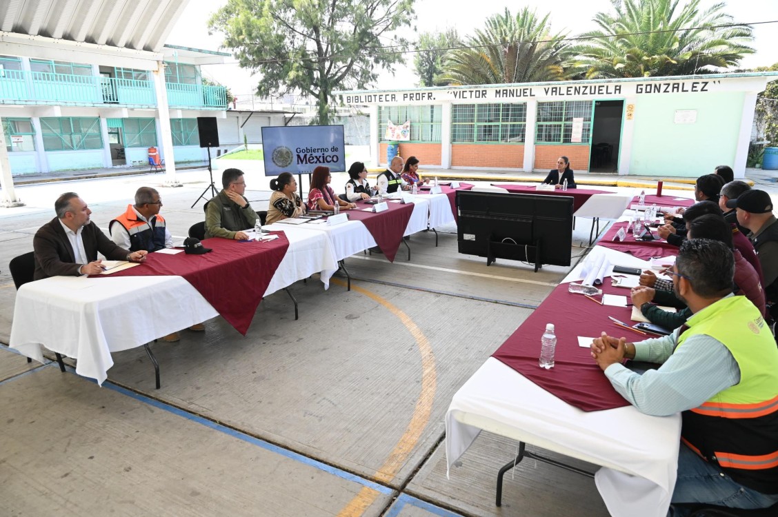 Gobierno federal y local acuerdan plan integral contra inundaciones en la zona oriente del Valle de México