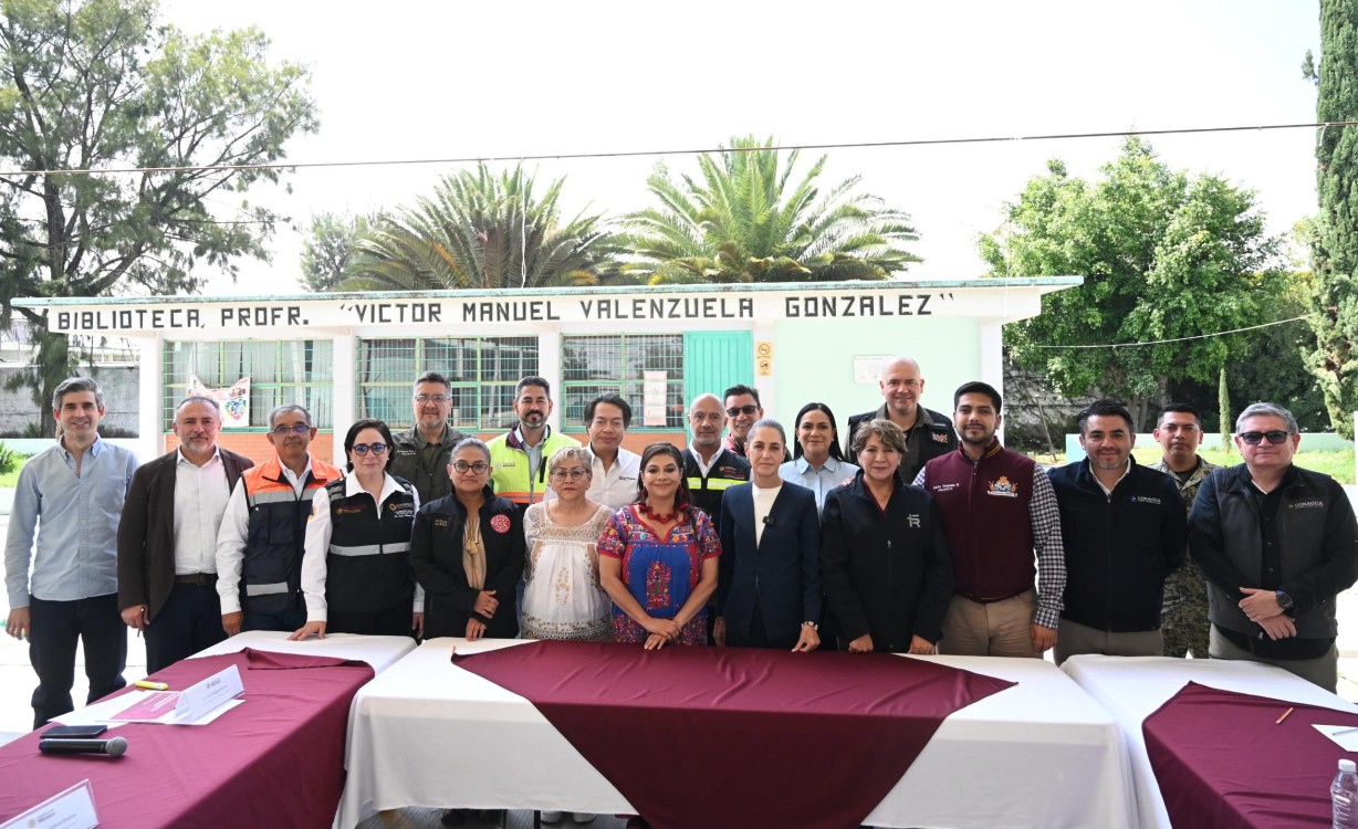Gobierno federal y local acuerdan plan integral contra inundaciones en la zona oriente del Valle de México
