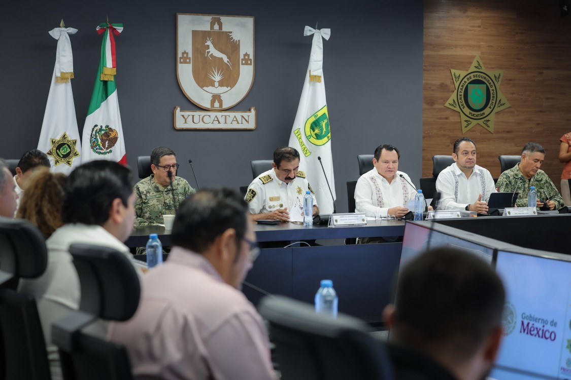Yucatán se mantiene como ejemplo nacional en materia de seguridad