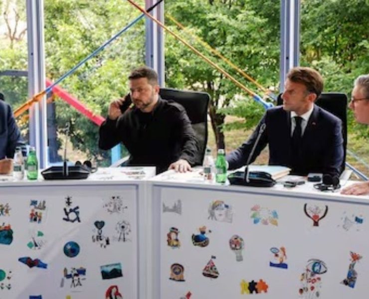 Zelensky y líderes europeos hablan con Trump tras cumbre