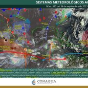 México bajo la influencia de múltiples sistemas: tormenta Mario y lluvias generalizadas en el país
