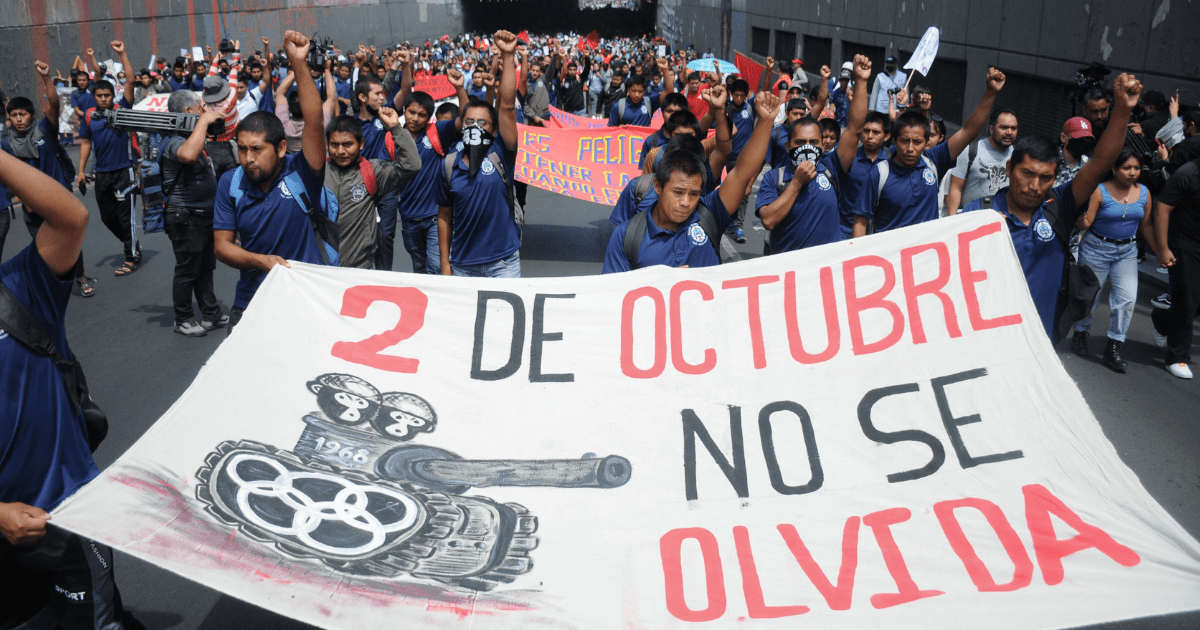 2 de octubre entre la memoria, la exigencia y la resistencia