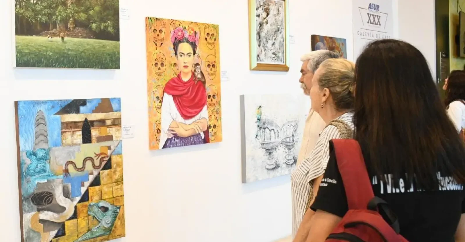 “30 Pintores, 30 Años de Exposiciones” arte que da la bienvenida a Mérida