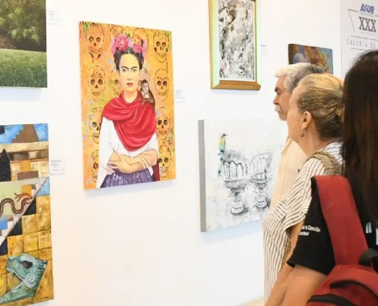 “30 Pintores, 30 Años de Exposiciones” arte que da la bienvenida a Mérida