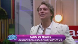 Aldo De Nigris, se coronó como ganador de la tercera temporada de La Casa De Los Famosos México.
