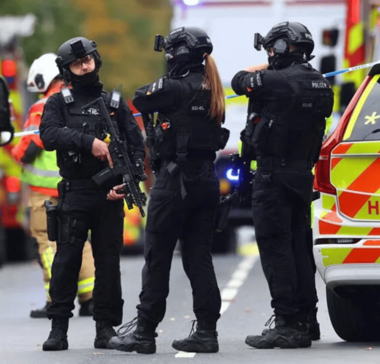 Ataque frente a una sinagoga en Mánchester