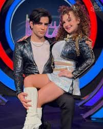 Brigitte Bozo y Aaron Mercury celebran su salvación tras una intensa presentación en Las Estrellas Bailan En Hoy.